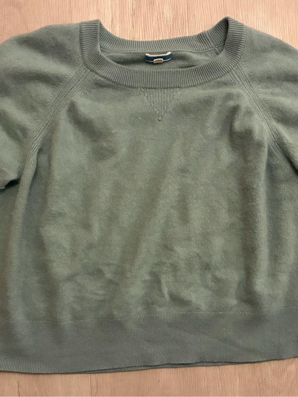 J. Crew Women's Sage Green Crewneck Sweater